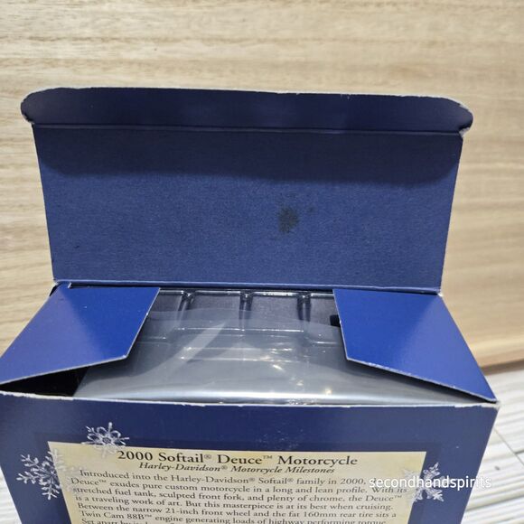 Hallmark Keepsake Ornament 2000 Softail Deuce Harley Davidson Motorcycle 2005 - Picture 3 of 5